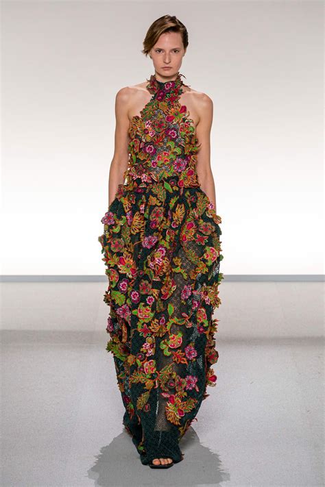 givenchy catwalk 2020|givenchy floral dresses.